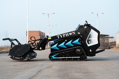 Heavy Duty Tree & Brush Mulcher for Mini Skid Steer TYPHON STOMP X1300/STOMP 509