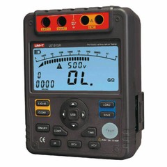 UNI-T UT513A Insulation Resistance Testers Megohmmeter Voltmeter 5000V 1000GΩ✦Kd