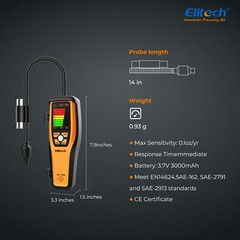 Elitech HVAC ILD-100H Refrigerant Leak Detector Gas Sniffer Tester 0.1 oz/year