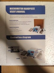 Marathon-4 Micromotor 35,000RPM Stepless Speed Control for Woodcarving, Jewelry,