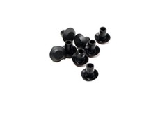 8 Pack NEW Genuine ProCraft Brand Flexible 6mm Black Plastic Hole Plugs FP-6mm