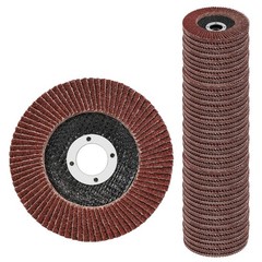 4.5 Inch Flap Discs 40 PCS – Assorted Grit 40 60 80 120 Aluminum Oxide…