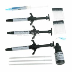 Dental Adhesive No-Mix Bonding/ Ortho Light Cure Resin/ Blue/Green Glue Kit