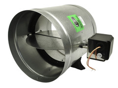 10″ Durozone HVAC Motorized Electric Zone Control 24ac Power DamperDampner NSPRD