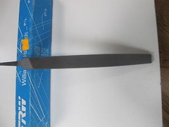 10″ J.H Williams TRW Flat 2ND CUT FILE MILL SPAIN New