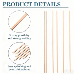 15% Silver Brazing Rods AWS BCuP5, 30 Sticks Phos Copper Silver Solder Alloy …