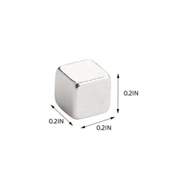 20~500Pcs 5*5*5mm Magnets Block Cube Rare Earth Neodymium Magnetic N38 Wholesale