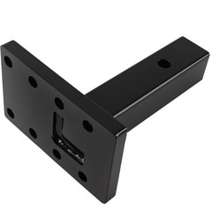 Adjustable Pintle Hitch Bracket 3-Position for 2″ Receiver Heavy Duty 20000 lbs