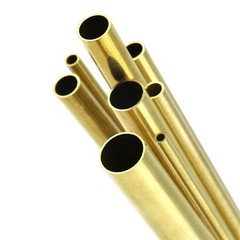 Brass Tube Brass Pipe Length 300mm Select Round Diameter 0.8mm – 25mm DIY Tube