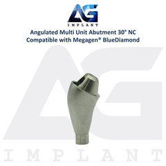 5 Angled 30° Multi Unit Prosthetic NC Int Hex Megagen® BlueDiamond Compatible