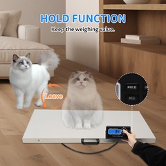 300Kg*0.1kg Platform Digital Floor Scale Postal Animal Vet Pet Weighting Scale