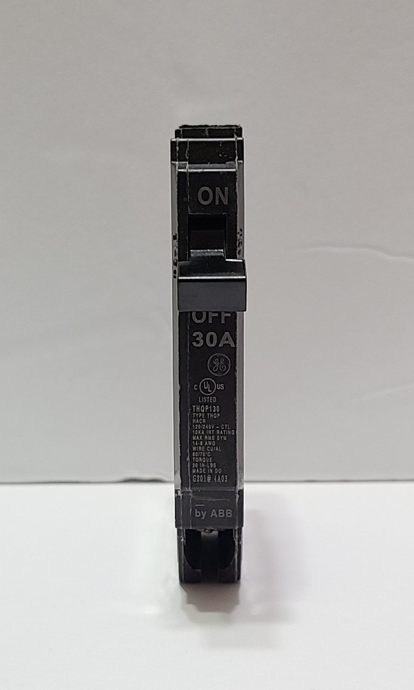 General Electric THQP130 30 Amp 1 Pole 120V/240V Thin Series NEW OPEN BOX
