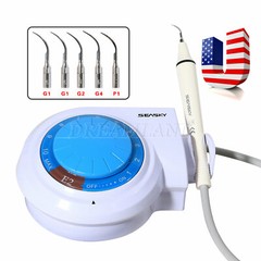 SEASKY Dental Ultrasonic Piezo Scaler w/ Handpiece 5*Tips fit EMS fit Cavitron E