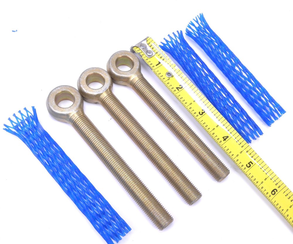 1/2″- 20 TPI 3.75″ L Adjusting Thread Eye Bolt. Mvehicles. Zinc Plated. LOT OF 6