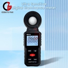 Light Meter Digital Illuminance Meter Luxmeter Luminometer Photometer 200000Lux