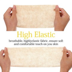 24 Rolls Self Adhesive Bandage Wrap, Vet Wrap 4 Inch 4 x 5 yards, Beige