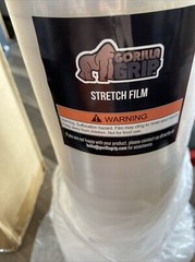 500% Stretch Film Heavy Duty Plastic, 1200ft Shrink Wrap Roll 17″ Puncture/au