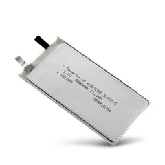Li-Polymer 3.7V 3000mAh (6050100) Battery UL Listed NO PCB