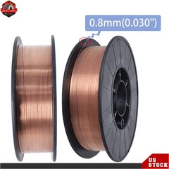 11-lb Roll 2Pack ER70S-6 .030″ (0.8mm) Mild Steel MIG Welding Wire