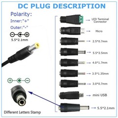 Adjustable power supplies Voltage 3 to 24V AC/DC Switch Power Supply LED Display