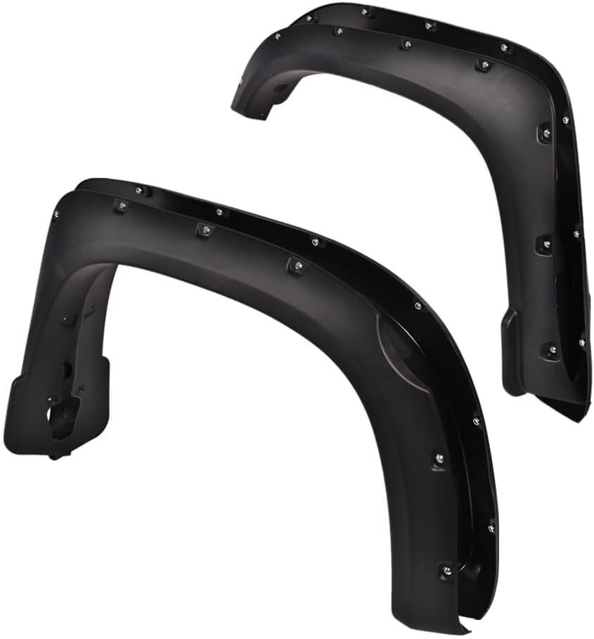 Fender Flares Compatible with 2014-2021 Toyota Tundra Paintable Smooth Matte