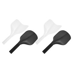4 Pcs Hair Spray Mask Shield Face Makeup Hood Silicone Masks