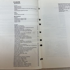 Volvo FL852 FL862 Transmission Drop Box Service Manual Book