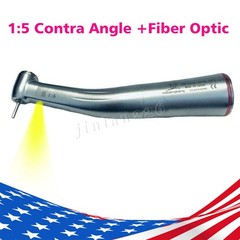 Dental Electric Handpiece 1:5 Contra Angle Fiber Optic High Speed f/NSK Bien-Air