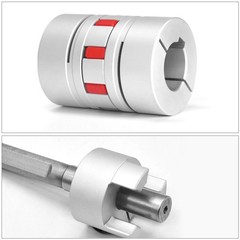 3mm 4mm 5mm 6mm 7mm 8mm CNC Flexible Plum Coupling Shaft Coupler Connect D14 L22