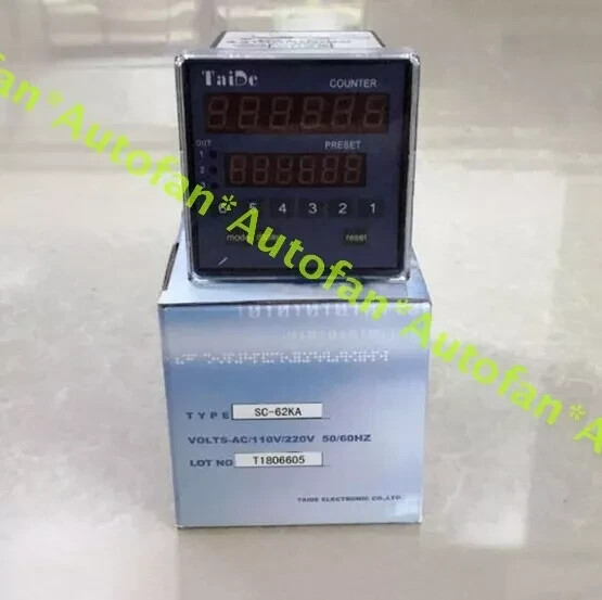 1PCS New SC-62KA Counter AC/110V/220V 50/60Hz