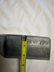 VTG Hexton Steel Products Co Hand Powered Ice Shaver No 335 Made in Philippines