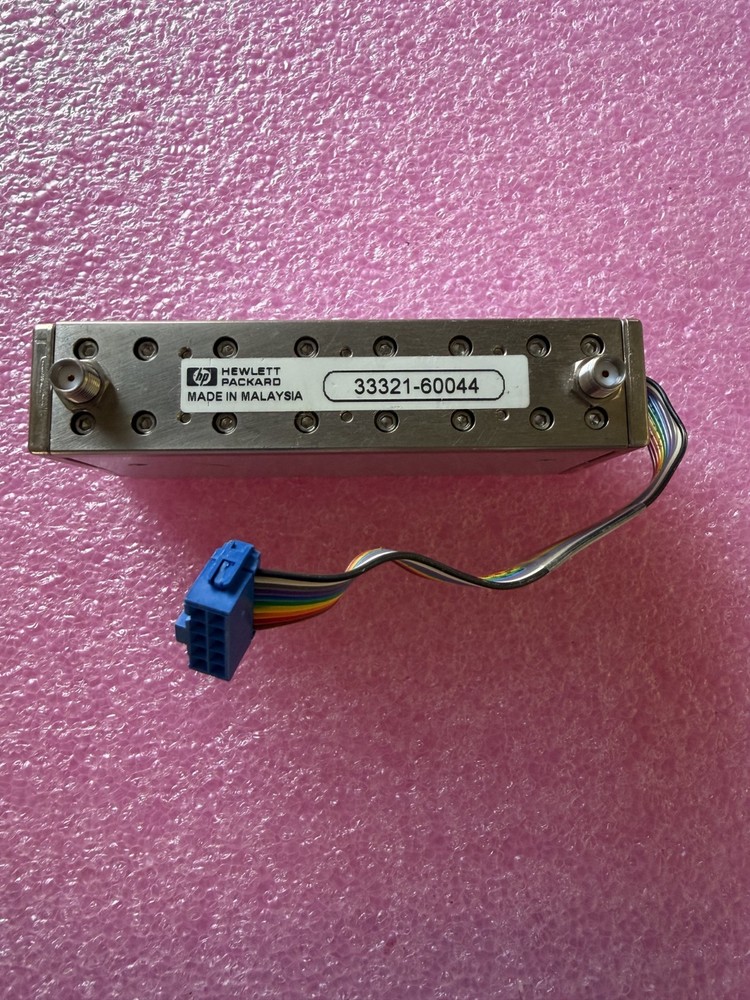 Agilent / HP 33321-60044 STEP ATTENUATOR ASSEMBLY W/ MULTI-COLORED RIBBON CABLE