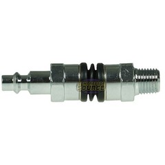 Milton 1/4″ MNPT Variable Angle Swivel M-Style Anti-Kink Rotating Plug S-99681-4