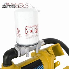 12V 20GPM Fuel Transfer Pump Diesel Gas Gasoline Kerosene Car Truck Tractor