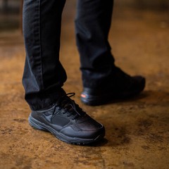 HISEA NINGO Men’s Slip Resistant Work Shoes Chef Kitchen Oil Resistant Sneakers
