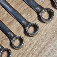 Wright Tool Combination Wrench Set 11 Piece SAE Set 911 3/8 Through 1 Made USA