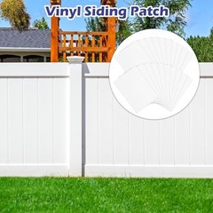 20PCS Vinyl Siding Repair Kit, Self-Adhesive Vinyl Siding and Fence Repair Tape
