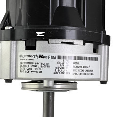 Genteq PIKA JT07 1/4HP ECM Fan Motor 400-1800 RPM, 115/230VAC, 1/2″ Shaft Daiken