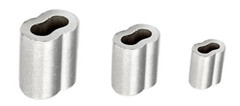 3/32″ Aluminum Sleeves Swage Ferrule for Wire Rope Cable