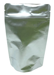 300 2oz Silver Foil Stand Up Pouches SUZP Easy Tear Mylar Bags Food Packaging