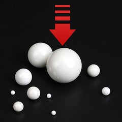 Ceramic Bearing Balls 0.8mm – 50.8mm Dia ZRO2 Zirconium Oxide Ball G10 Precision