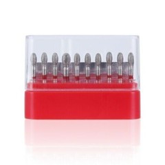 Dental Diamond Burs Cutting Drill Egg 379-023F/XF/C/SC For High Speed Handpiece