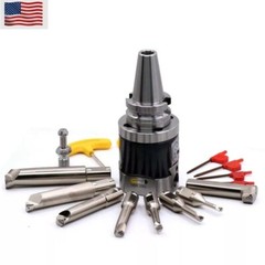 8P 20mm Boring Bar+CAT40-NBH2084 Fine Boring Head NT40 BT40 MT3 R8 Tool Holder