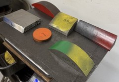 30.10 lbs Misc Carbon & Alloy Steel Cutoff Lot – Mixed Grades (6 PC LOT)