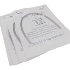 100Packs Dental Ortho Arch Wires Super Elastic Niti Round 012~020 Upper&Lower