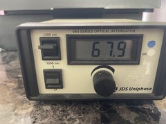 JDSU VA4 Optical Attenuator 1300/1550nm Variable VOA Tested
