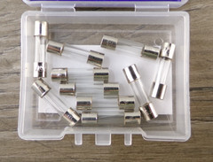 BOJACK 5x20mm 3A 250V F3AL250V Fast-Blow Glass Fuses (Pack of 30) S7