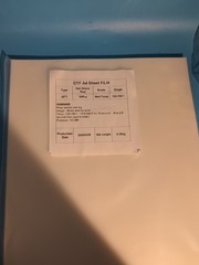 Dtf Transfer Film & Powder Bundle 30xa4 Dtf Sheets 500G Stf Powder 1 Bag