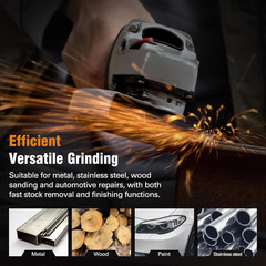 20 Pack Zirconia Flap Discs 4 1/2 for Angle Grinder 40 Grit Flapper Wheel for Ru