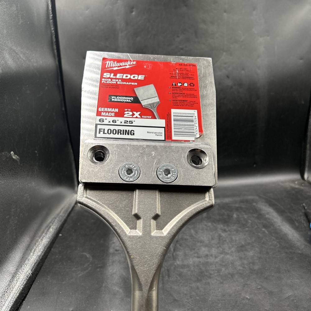 Milwaukee 48-62-4096 6″ SLEDGE SDS-MAX Flooring Scraper.